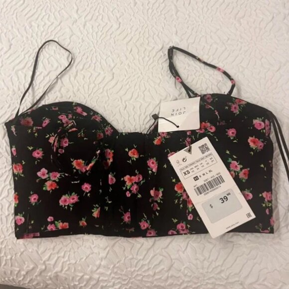 Zara floral top - Picture 2 of 2